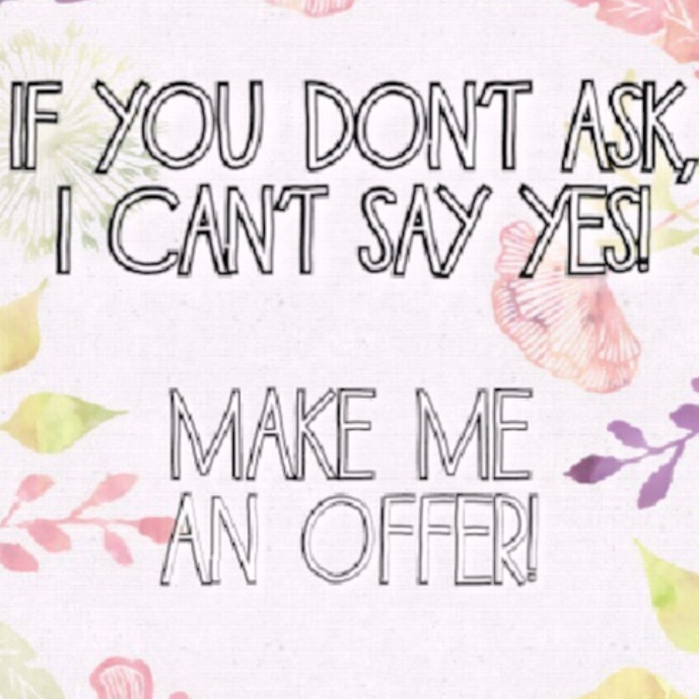 I love offers!!!